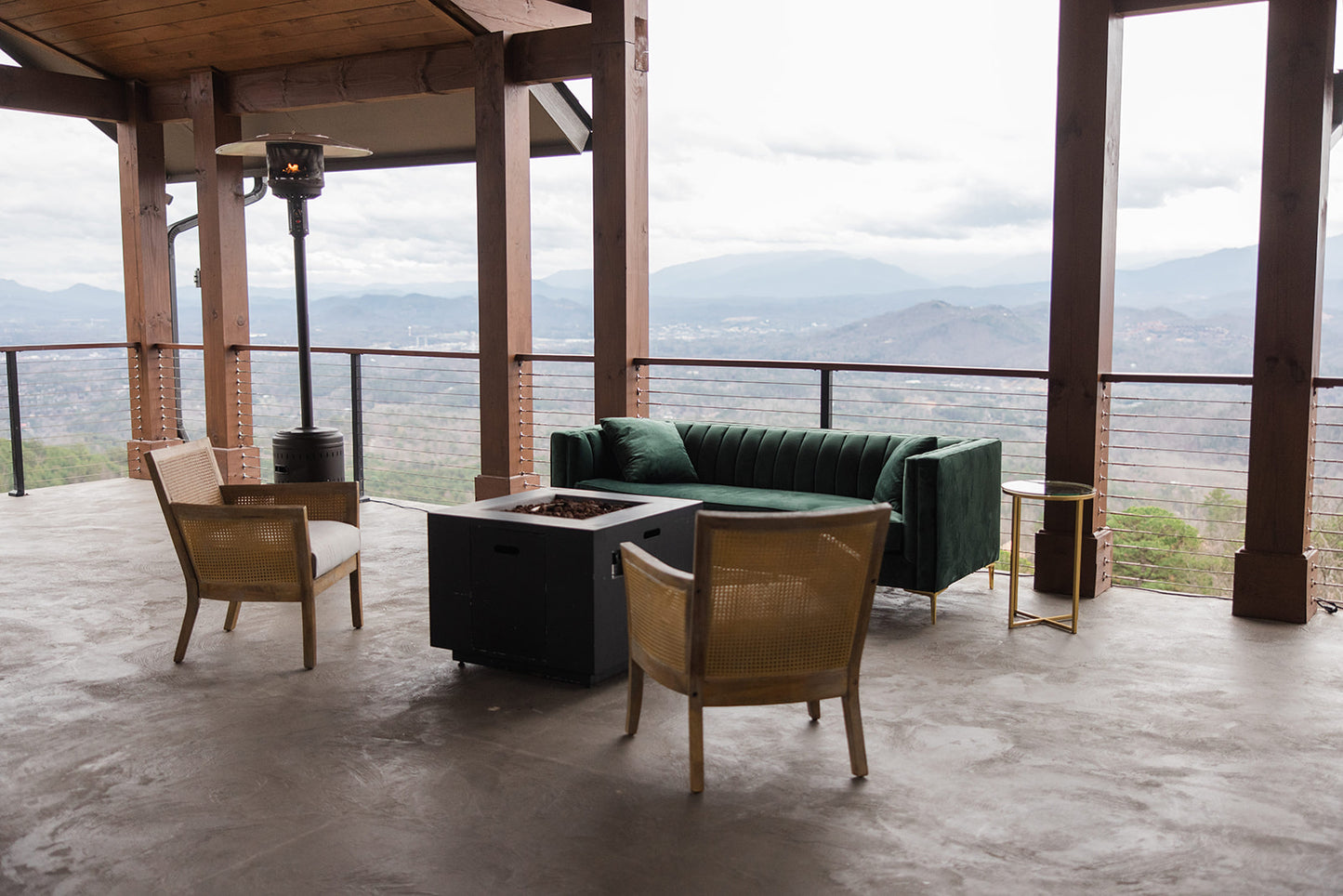 Outdoor Propane Firepit