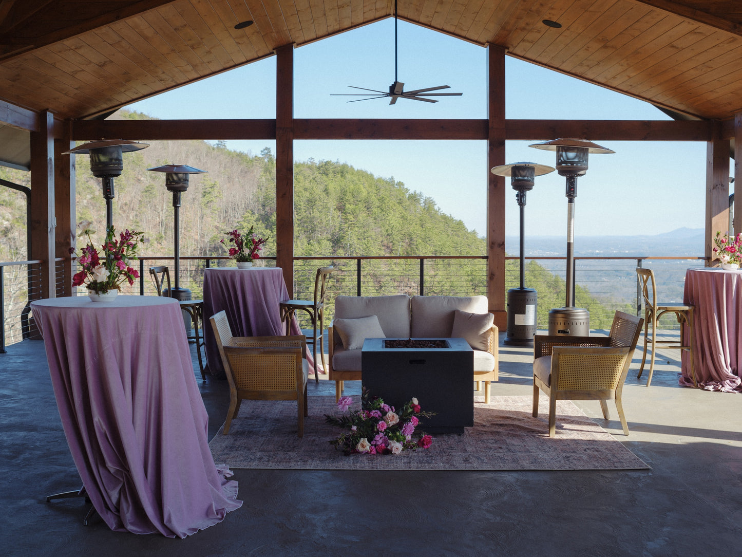 Outdoor Propane Firepit