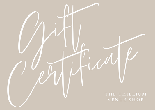 The Trillium Venue Shop Gift Card