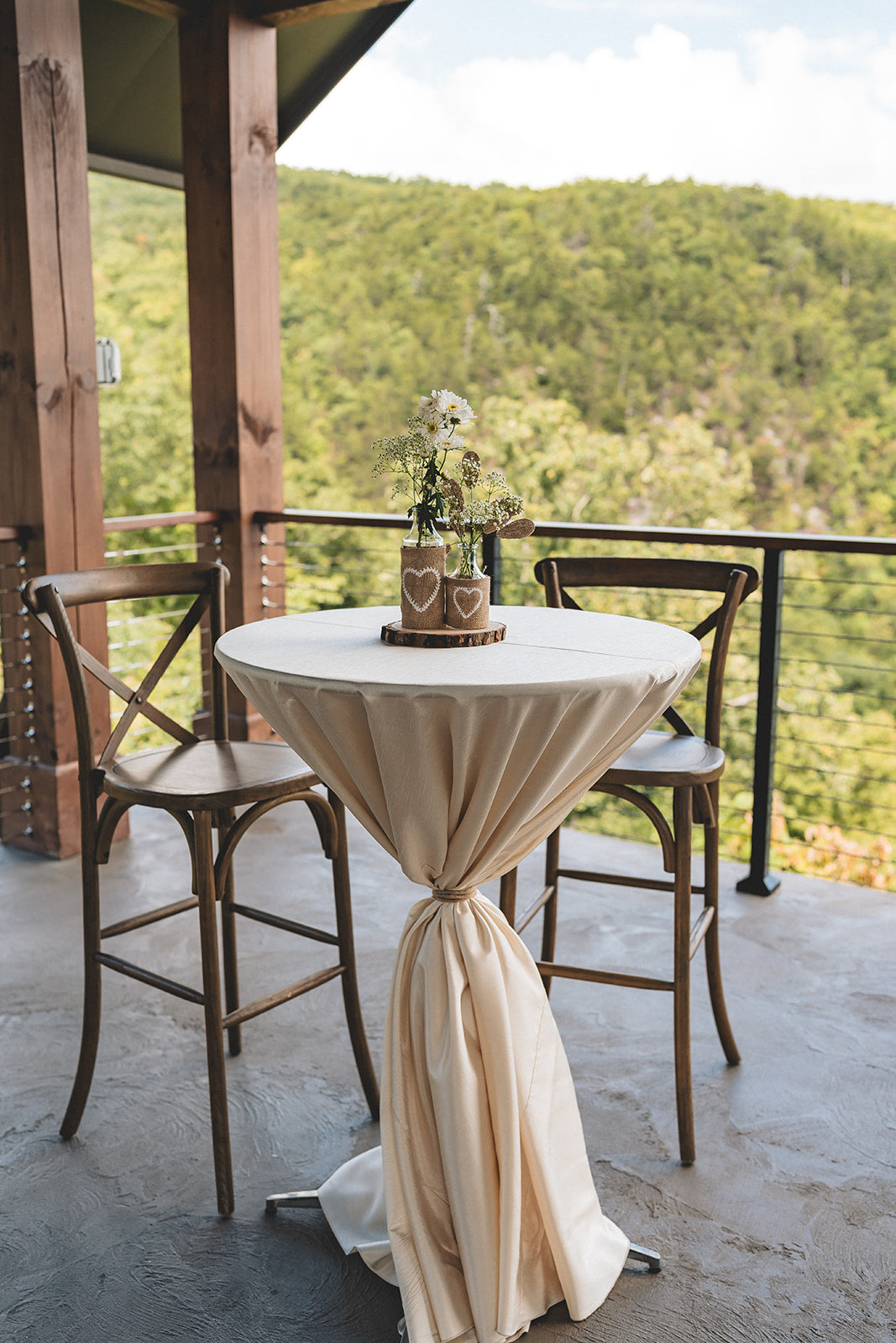 High Top X-Back Chairs