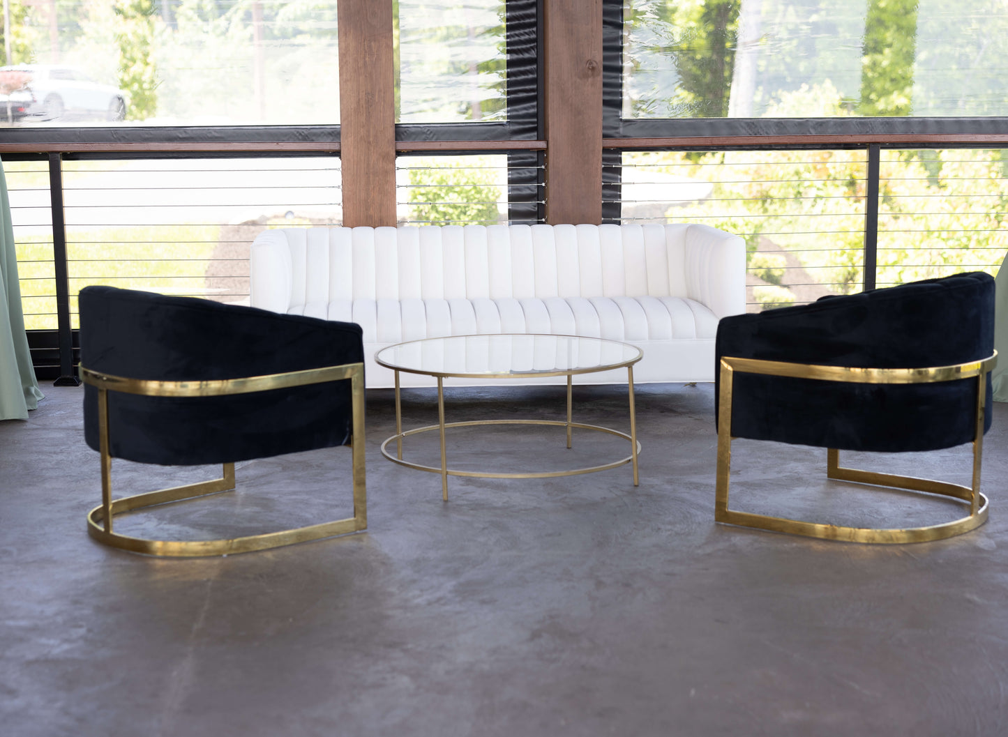 Gold Coffee Table