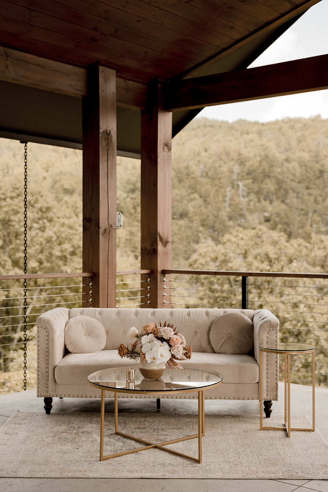 Gold Coffee Table