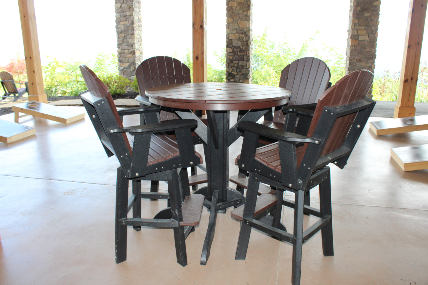 Pub Table and Chairs