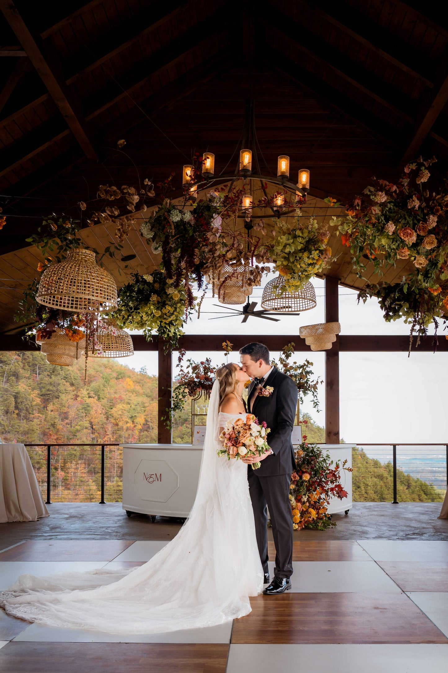 Hanging Décor Wire Installation – Covered Patio